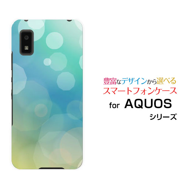 AQUOS wish [SHG06]アクオス ウィッシュau SoftBank UQ mobileオリジナル デザインスマホ カバー ケース ハード TPU ソフト ケースAqua Bubble