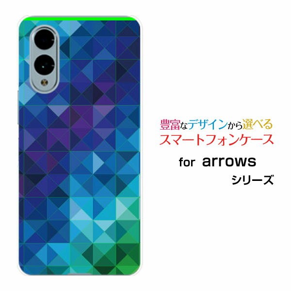 arrows We2 アローズ ウィーツーdocomo UQ mobileスマホ カバー ケース ハード TPU ソフト ケースMosaic Pattern