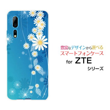 ZTE Axon 10 Pro 5Gゼットティーイー アクソンテンプロ ファイブジーSoftBankオリジナル デザインスマホ カバー ケース ハード TPU ソフト ケース花流水