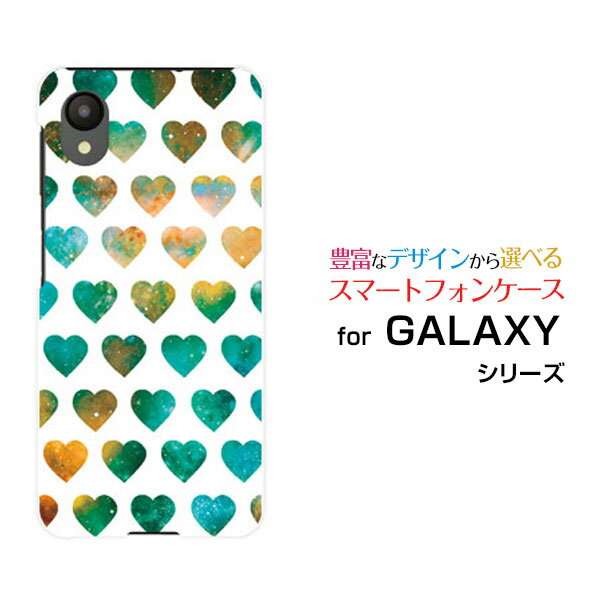 乐天商城 - GALAXY A23 5G [SC-56C SCG18]ギャラクシー エートゥエンティスリーdocomo au UQ mobileオリジナル デザインスマホ カバー ケース ハード TPU ソフト ケース宇宙ハート（ホワイト）