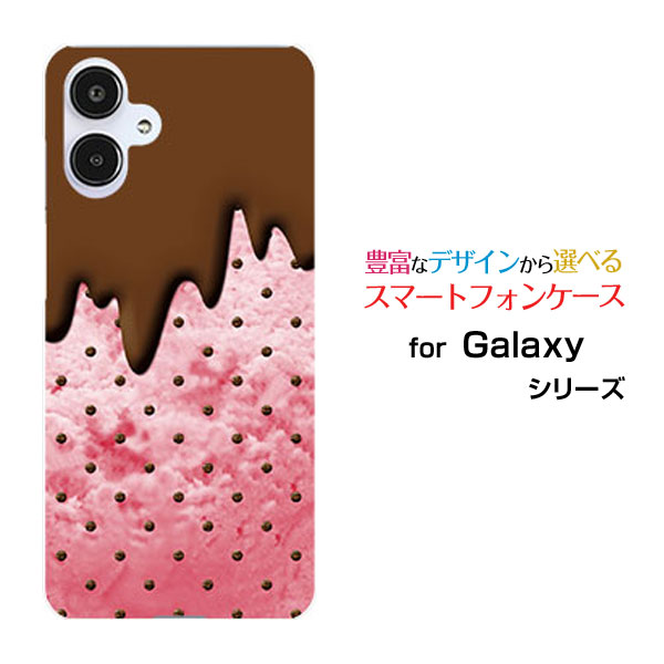 Rakuten - Galaxy A25 5G [SC-53F SCG33 SM-A253]ギャラクシー エートゥエンティ ファイヴ ファイヴジーdocomo au SoftBank UQ mobile Y!mobileオリジナル デザインスマホ カバー ケース ハード TPU ソフト ケースチョコストロベリー