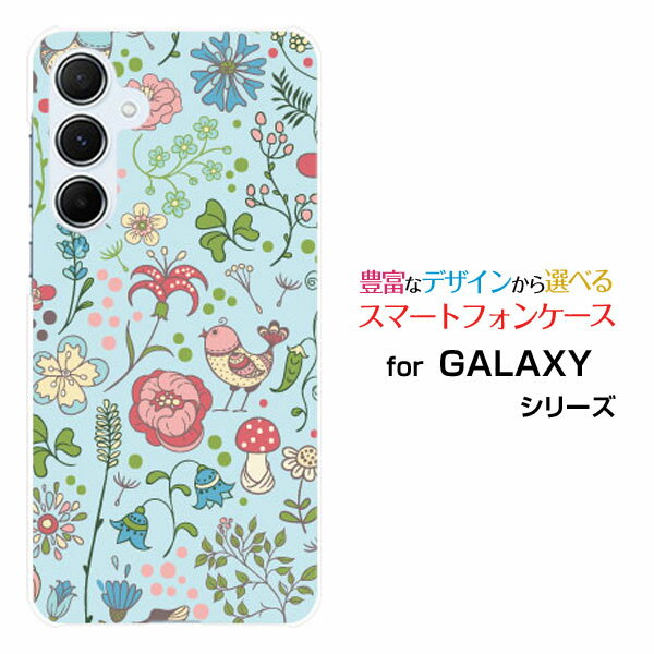 GALAXY A55 5G [SC-53E SCG27]docomo au UQ mobileスマホケース カバー ハード ソフト ケースPretty Flower type002