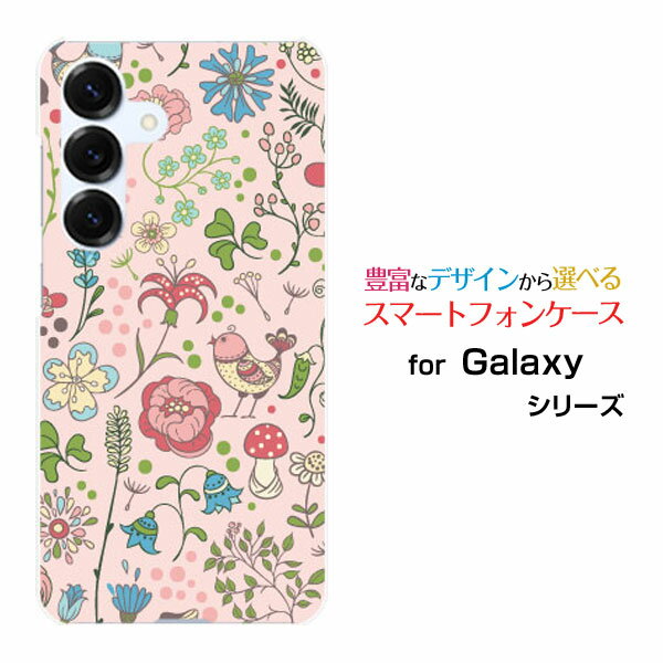 Galaxy S26+ [SC-52G SCG38 SM-S947Z ]docomo au SoftBank 楽天モバイルスマホケース カバー ハード ソフト ケースPretty Flower type003
