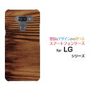 LG style3 L-41A style2 L-01L LG K50 LG it LGV36 LG style L-03K isai V30 ハードケース/TPUソフトケースWood（木目調）type006スマホ/ケース/カバー/クリア【定形 定形外郵便送料無料】