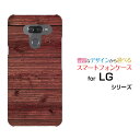 LG style3 L-41A style2 L-01L LG K50 LG it LGV36 LG style L-03K isai V30 ハードケース/TPUソフトケースWood（木目調）type011スマホ/ケース/カバー/クリア【定形 定形外郵便送料無料】