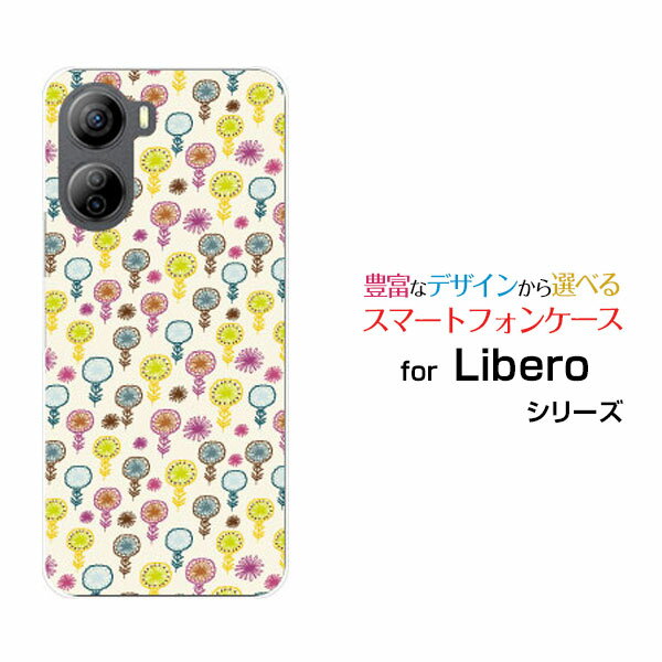 乐天商城 - Libero 5G IV [A302ZT]リベロ ファイブジー フォーY!mobileオリジナル デザインスマホ カバー ケース ハード TPU ソフト ケース花模様