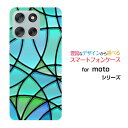 moto g66y 5G Y!mobileスマホケース カバー ハード ソフト ケースStained Glass type001
