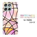 moto g66y 5G Y!mobileスマホケース カバー ハード ソフト ケースStained Glass type002