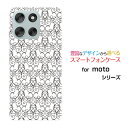 moto g66y 5G Y!mobileスマホケース カバー ハード ソフト ケースアラベスク type001