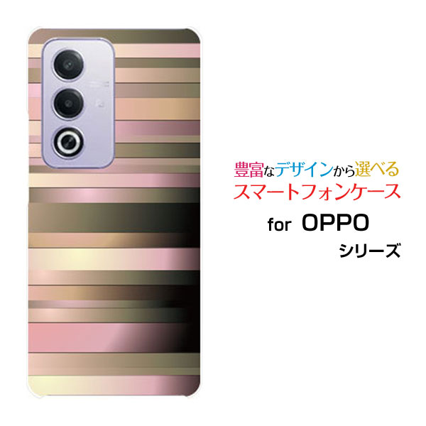 OPPO A3 5G オッポ エースリー ファイブジー楽天モバイル Y!mobile iijmioオリジナル デザインスマホ カバー ケース ハード TPU ソフト ケースRibbon Border