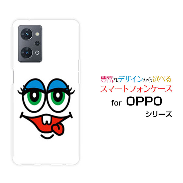 Rakuten - OPPO Reno9 Aオッポ リノナイン エー楽天モバイル Y!mobileオリジナル デザインスマホ カバー ケース ハード TPU ソフト ケースモンスター2
