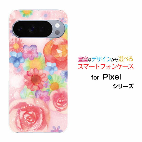 乐天商城 - Google Pixel 10 Pro グーグル ピクセル テン プロdocomo au SoftBank 楽天モバイルオリジナル デザインスマホ カバー ケース ハード TPU ソフト ケースFlower sound