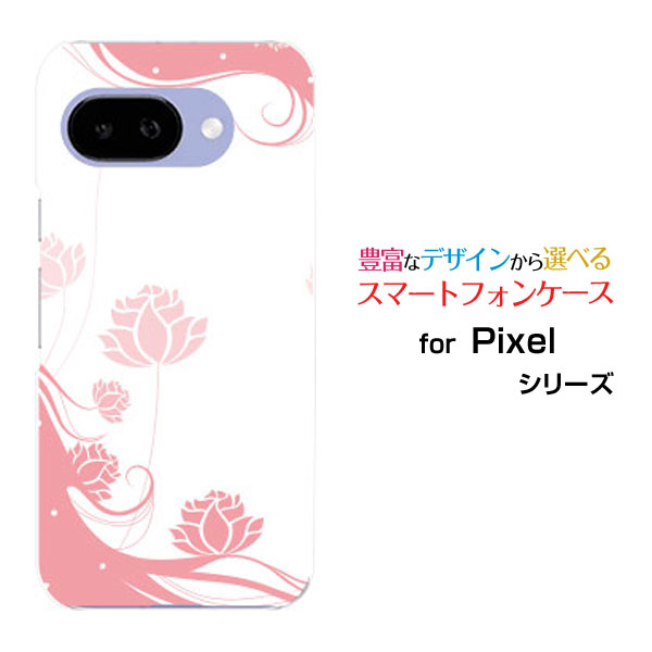 乐天商城 - Google Pixel 9a グーグル ピクセル ナインエーdocomo au SoftBank Y!mobile UQ mobileオリジナル デザインスマホ カバー ケース ハード TPU ソフト ケースPastel Flower type006
