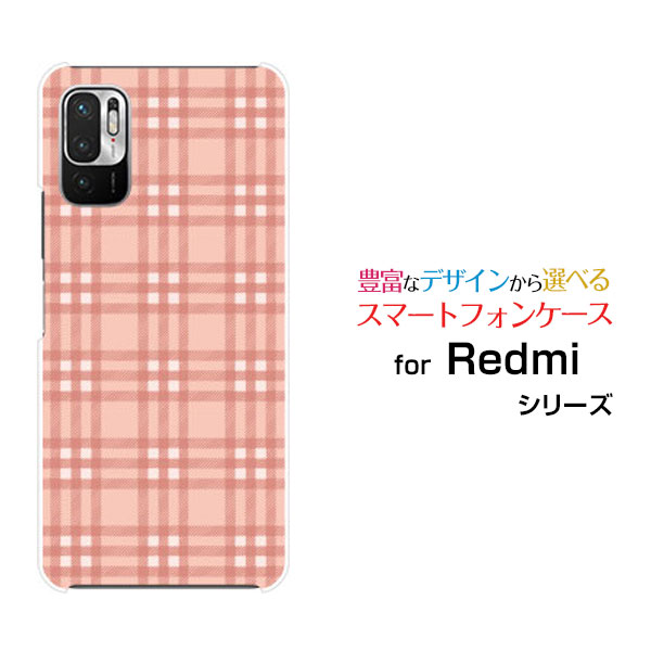 Rakuten - Redmi Note 10 JE [XIG02]レッドミー ノート テン ジェーイーau UQ mobileオリジナル デザインスマホ カバー ケース ハード TPU ソフト ケースPlaid(チェック柄) type004