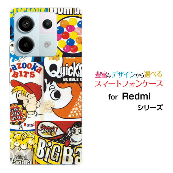 Redmi Note 13 Pro 5G au UQ mobileスマホケース カバー ハード ソフト ケースチューイングガム Chewing gum