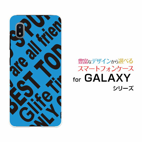 乐天商城 - GALAXY A21 [SC-42A]ギャラクシー エートゥエンティワンdocomoオリジナル デザインスマホ カバー ケース ハード TPU ソフト ケースRogo (BLUE)