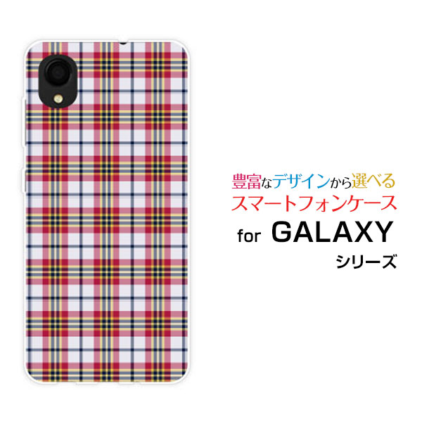 GALAXY A22 5G [SC-56B]ギャラクシー エートゥエンティツー ファイブジーdocomoオリジナル デザインスマホ カバー ケース ハード TPU ソフト ケースPlaid(チェック柄) type002