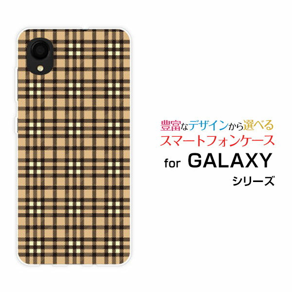 GALAXY A22 5G [SC-56B]ギャラクシー エートゥエンティツー ファイブジーdocomoオリジナル デザインスマホ カバー ケース ハード TPU ソフト ケースPlaid(チェック柄) type005