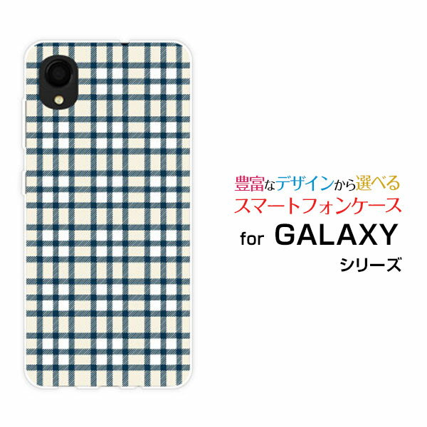 GALAXY A22 5G [SC-56B]ギャラクシー エートゥエンティツー ファイブジーdocomoオリジナル デザインスマホ カバー ケース ハード TPU ソフト ケースPlaid(チェック柄) type006