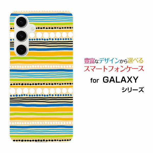 乐天商城 - GALAXY S24 FE ギャラクシー エストゥエンティフォー エフイー[SCG30]auオリジナル デザインスマホ カバー ケース ハード TPU ソフト ケースしましま（オレンジ）