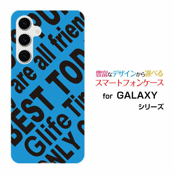 Rakuten - GALAXY S24 FE [SCG30]ギャラクシー エストゥエンティフォー エフイーauスマホ カバー ケース ハード TPU ソフト ケースRogo (BLUE)