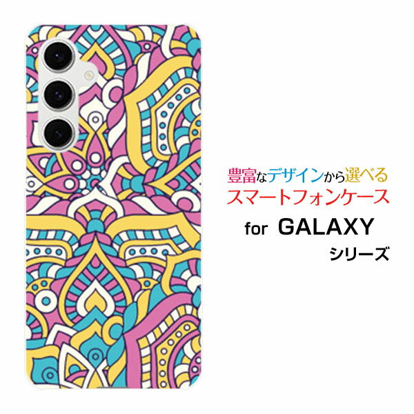 Rakuten - GALAXY S24 FE [SCG30]ギャラクシー エストゥエンティフォー エフイーauスマホ カバー ケース ハード TPU ソフト ケースパッチワーク(typeF)