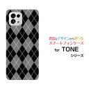 TONE e22トーン イートゥエンティツーTONEモバイルオリジナル デザインスマホ カバー ケース ハード TPU ソフト ケースArgyle(アーガイル)...