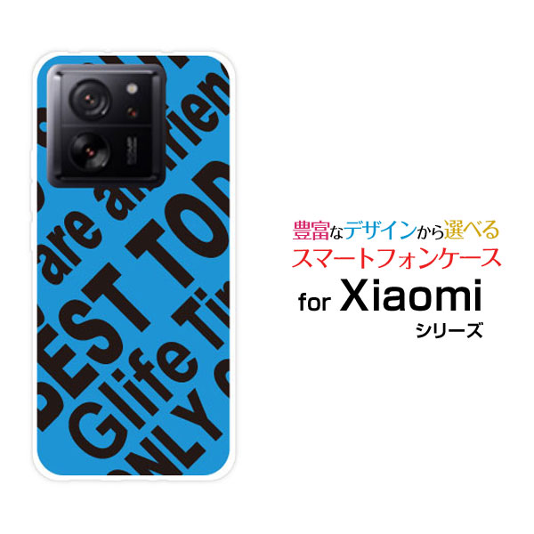 Xiaomi 13T [XIG04]シャオミ サーティーンティーau UQ mobileオリジナル デザインスマホ カバー ケース ハード TPU ソフト ケースRogo (BLUE)