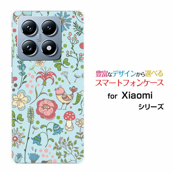 Xiaomi 14T ProSoftBankスマホケース カバー ハード ソフト ケースPretty Flower type002
