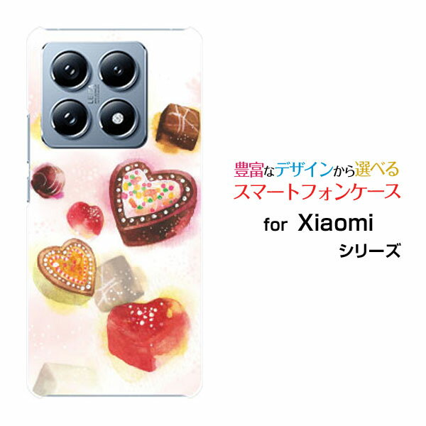 乐天商城 - Xiaomi 14T [XIG06]シャオミ フォーティーンティーauオリジナル デザインスマホ カバー ケース ハード TPU ソフト ケースSweets time チョコレート