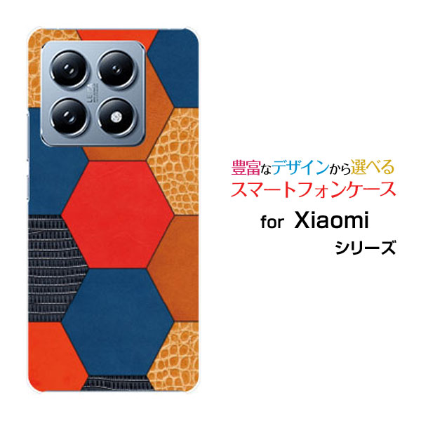 Xiaomi 14T シャオミ フォーティーンティー[XIG06]auオリジナル デザインスマホ カバー ケース ハード TPU ソフト ケースパッチワークレザーtype3