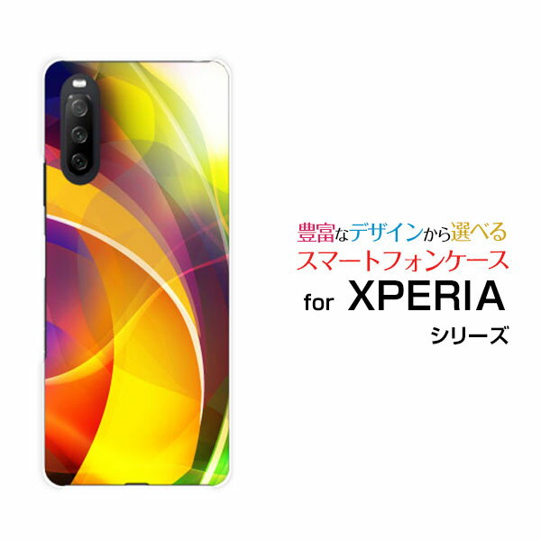 XPERIA 10 III Liteエクスペリア テン マークスリー ライト楽天モバイルオリジナル デザインスマホ カバー ケース ハード TPU ソフト ケースMulticolor