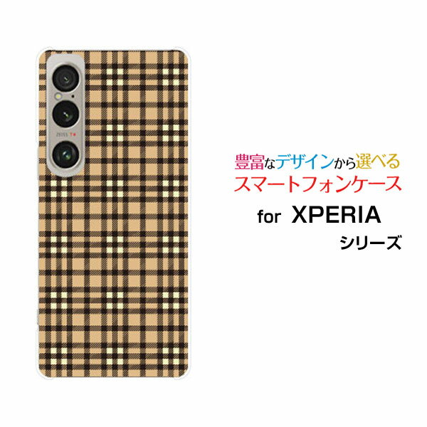 Rakuten - XPERIA 1 VI [SO-51E SOG13]エクスペリア ファイブ マークシックスdocomo au SoftBankオリジナル デザインスマホ カバー ケース ハード TPU ソフト ケースPlaid(チェック柄) type005