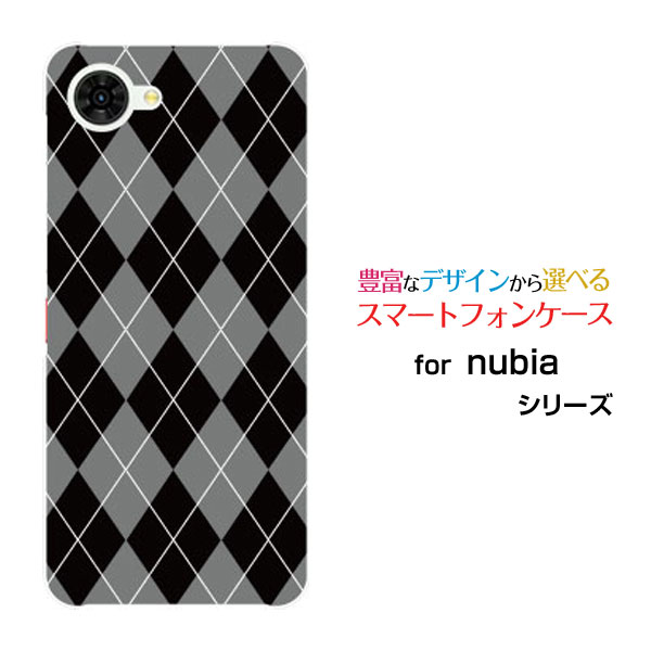 nubia S2R �̥ӥ� �����ġ�������[Z6305R]��ŷ��Х��륪�ꥸ�ʥ� �ǥ����󥹥ޥ� ���С� ������ �ϡ��� TPU ���ե� ������Argyle(��...