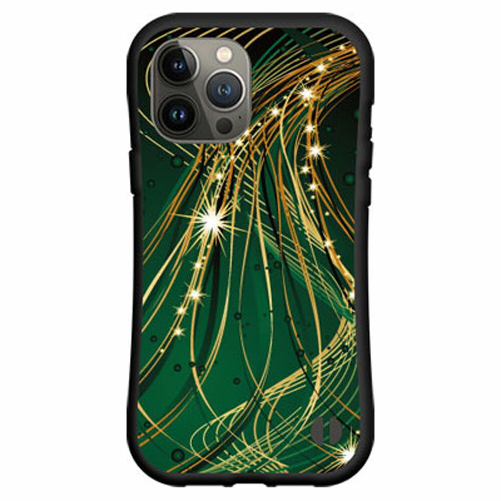 落としても割れにくい驚きの衝撃吸収力豊富なオリジナルデザイン耐衝撃 ハイブリッドケースiPhone 14 Pro Maxアイフォン フォーティーン プロ マックスdocomo au SoftBank光のシャワー