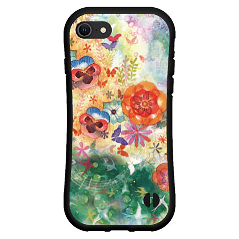 Rakuten - 落としても割れにくい驚きの衝撃吸収力豊富なオリジナルデザイン耐衝撃 ハイブリッドケースiPhone SE (第3世代)アイフォン エスイー 2022 SE3docomo au SoftBank 楽天モバイル春の歌