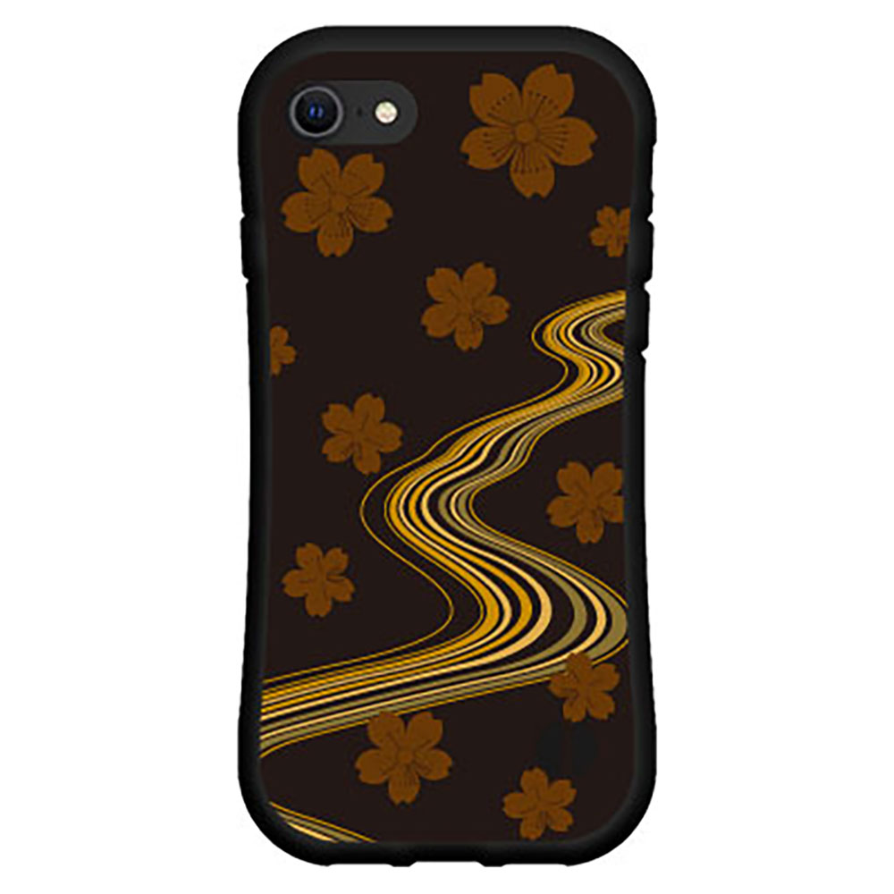 Rakuten - 落としても割れにくい驚きの衝撃吸収力豊富なオリジナルデザイン耐衝撃 ハイブリッドケースiPhone SE (第2世代)アイフォン エスイー 2020 SE2docomo au SoftBank和柄(其の貳) type002