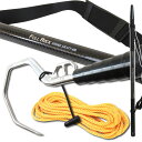 大物対応 フライングギャフ セット ショアソルト専用 25 FULLROCK SHORE SHAFT & GM アルティメットギャフ L (gaffset-02)|青物 ブリ ショアジギング ランディング シャフト 6M ギャフ ヒラマサ カンパチ ロックショア 玉の柄 釣り ゴールデンミーン