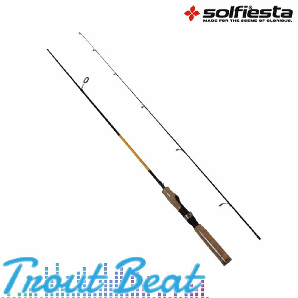solfiesta トラウトロッド TROUT BEAT6.0F(solf-031043)｜鱒 マス 管理釣場 入門モデル 管釣り ニジマ..