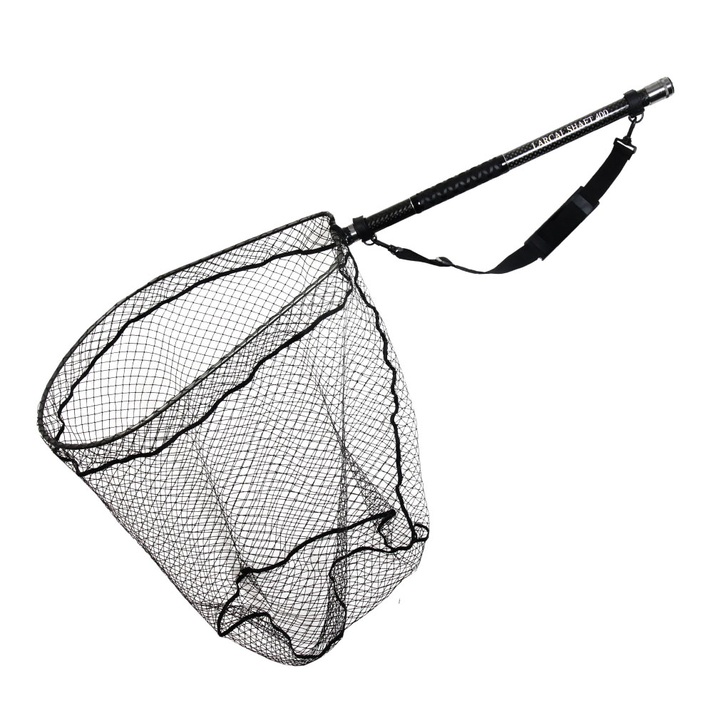 おり釣具 カーボン玉の柄 ラーカルシャフト 4M ランディングネット サイズM 2点セット (netset-038)|オカッパリ ランディング ポール ロング ...