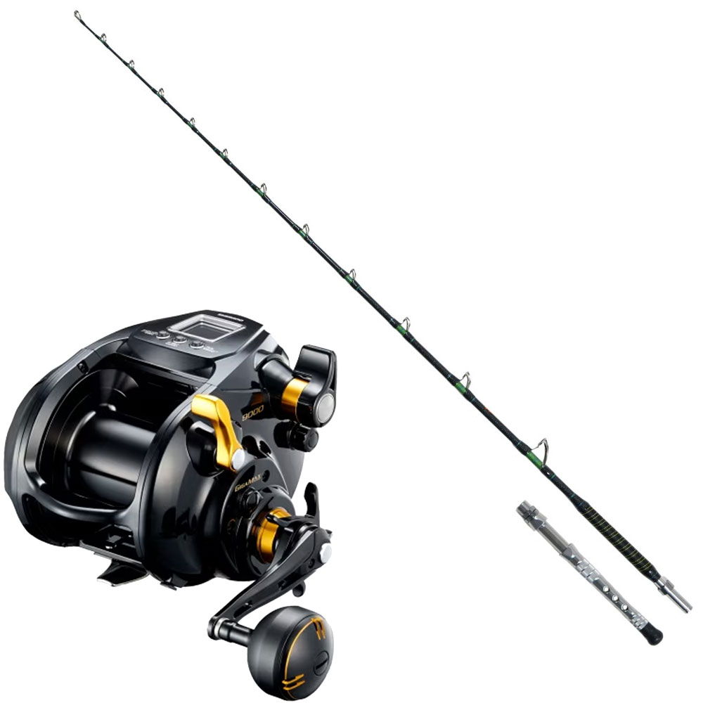 深海電動セット パグマイヨ 深海大物 245-500号 ＆ 22 ビーストマスター 9000 右ハンドル (ori-funeset871)｜おり釣具 大物 深海 キンメ アコウ クエ アブラボウズ イシナギ マグロ 電動リール グラスソリッド 総糸巻き