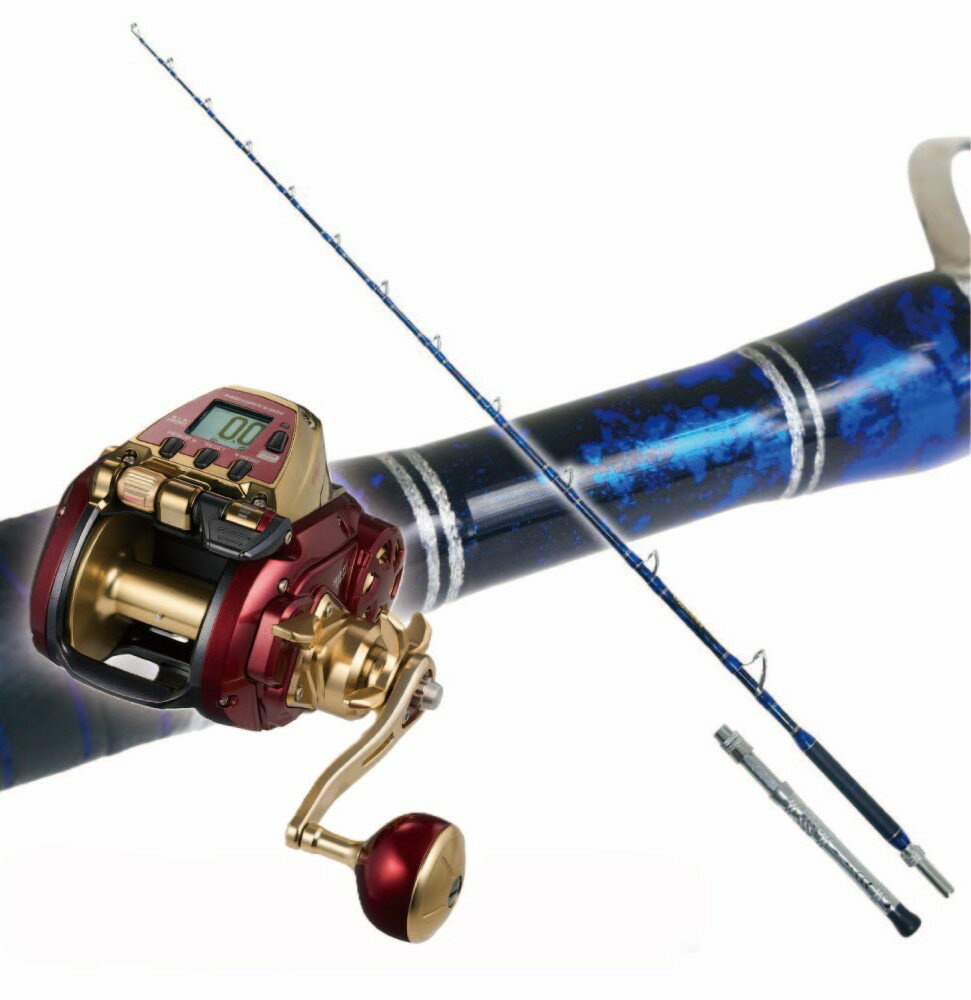 ゴクスペ深海セット GrandEvo ディープシー 240-400 スプラッシュブルー＆ダイワ 24 シーボーグ G800MJ..