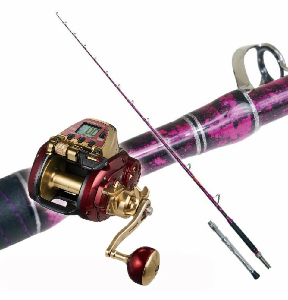 ゴクスペ深海セット GrandEvo ディープシー 240-400 スプラッシュパープル＆ダイワ 24 シーボーグ G800..