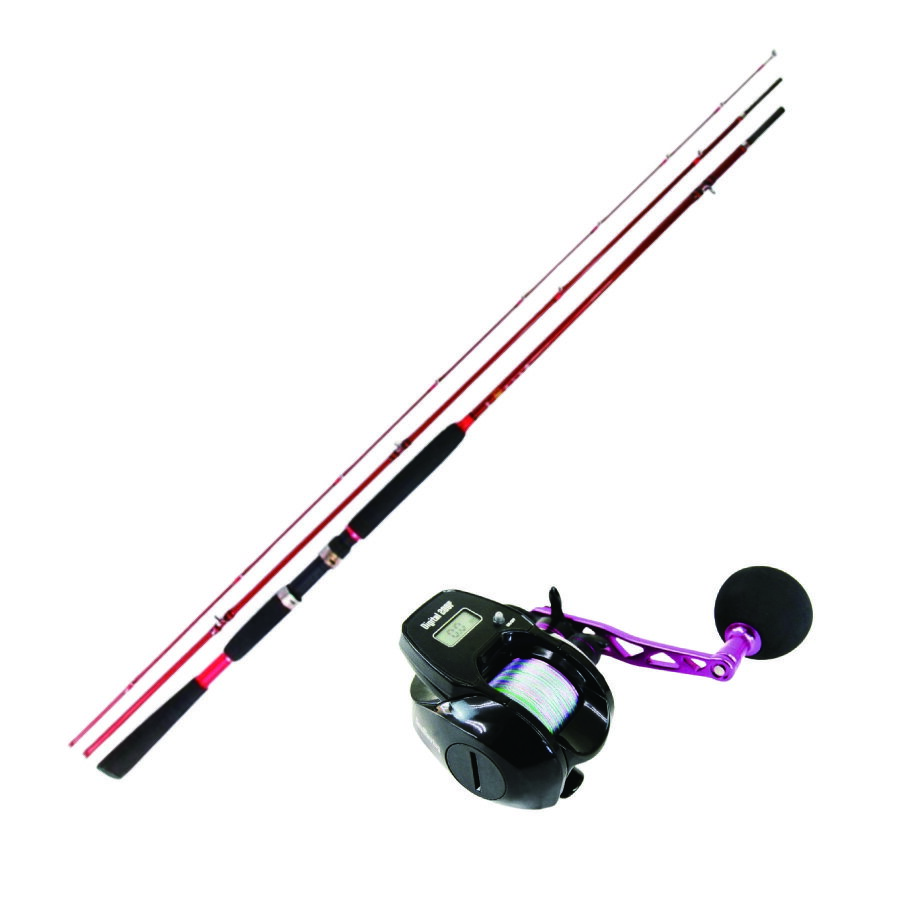 船メバル道 390&SeaMastug Digital 200Pセット(ori-funeset429)｜solfiesta 船メバル道 390 SeaMastug Digital 200P PEライン0.8号200m付き 船釣り 船竿 船釣り 船メバル メバル 釣り