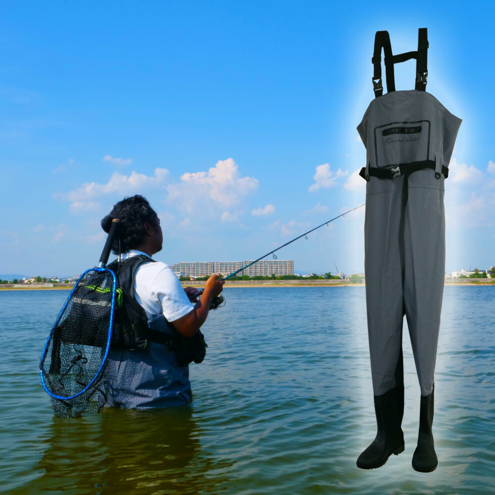 おり釣具 オーシャンバリュー ハンガー付 チェストハイ ウェーダー ラジアル M/L/LL/3L（ori-wd-）｜ウェーディング 渓流 サーフフィッシング シーバスフィッシング リバーシーバス ラジアルソールブーツ