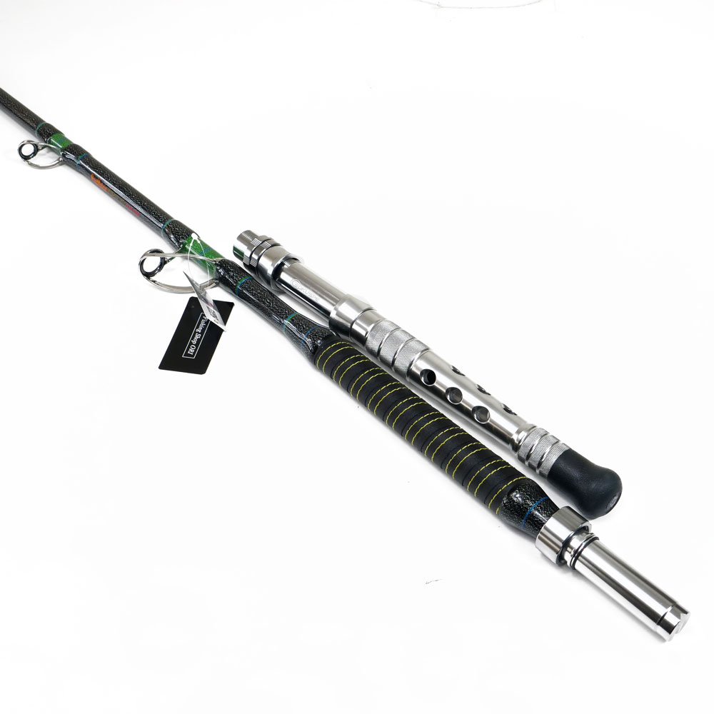 おり釣具 グラスソリッド総糸巻船竿 パグマイヨ 深海大物 245-500号 アルミバットジョイント(ori-783347)｜竿 釣り竿 大物 大物竿 大型底物 マグロ イシナギ アブラボウズ 総糸巻 アルミバット 大型魚 おり釣具