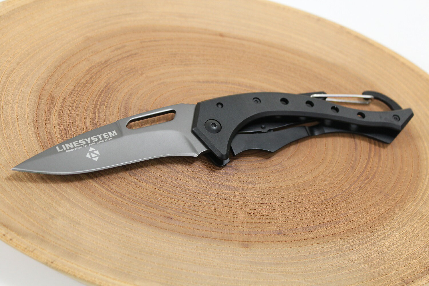 【Cpost】ラインシステム LSタフ&シャープナイフ ブラック (line-012758)