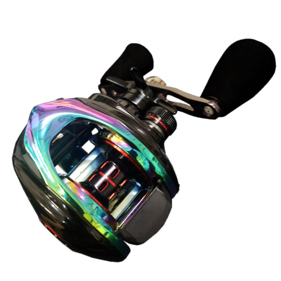 ジーニアス GRAVIUS K.IMAE AURORA 8.1RH (g-nius-580722) 8.1 右ハンドル｜ ジーニアスプロジェクト グラビアス オーロラ ベイトリール イマカツ 限定モデル ジーニアス グラビアス K.IMAE オーロラ 8.1 右ハンドル ギア比 8.1 14lb-80mのサムネイル