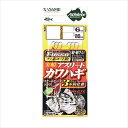 【20Cpost】ササメ FSM25 実船アスリートカワハギ3本鈎 (TCフッ素コート)(sasame-fsm25)