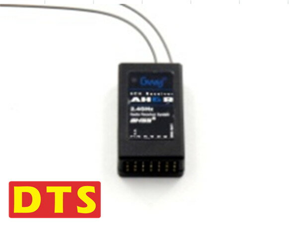 ヘリコプター [全品P10倍] 【Cpost】DTS 300 G02 AH6R 2.4GHz 受信機 6CH AHSS (GWY006228) ORI RC ラジコン ヘリコプター